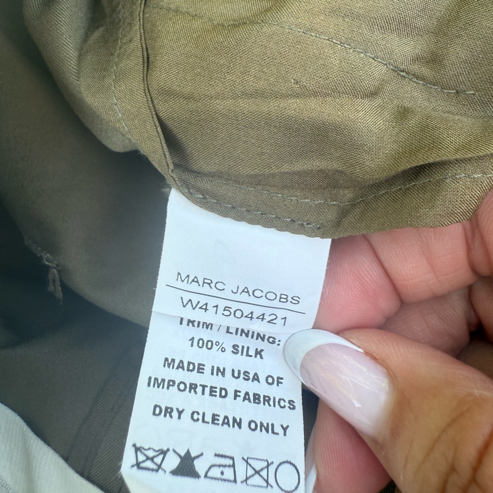 Marc Jacobs Runway Spring 2015 Cotton Bermuda Crop Pants size 8 - Picture 15 of 16